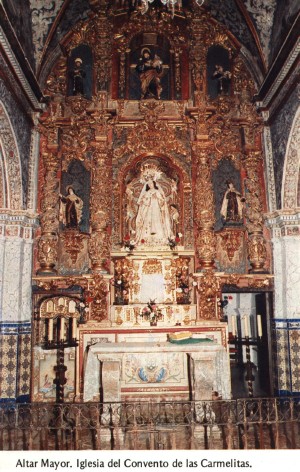 Altar Mayor de las Carmelitas
